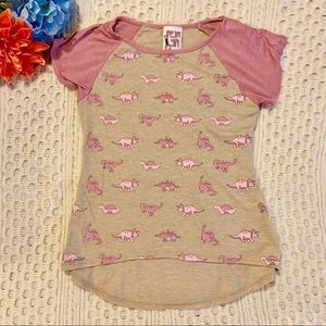 EUC girls dinosaur shirt